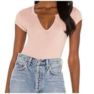 We The Free Blush V-Neck Short Sleeve Tee